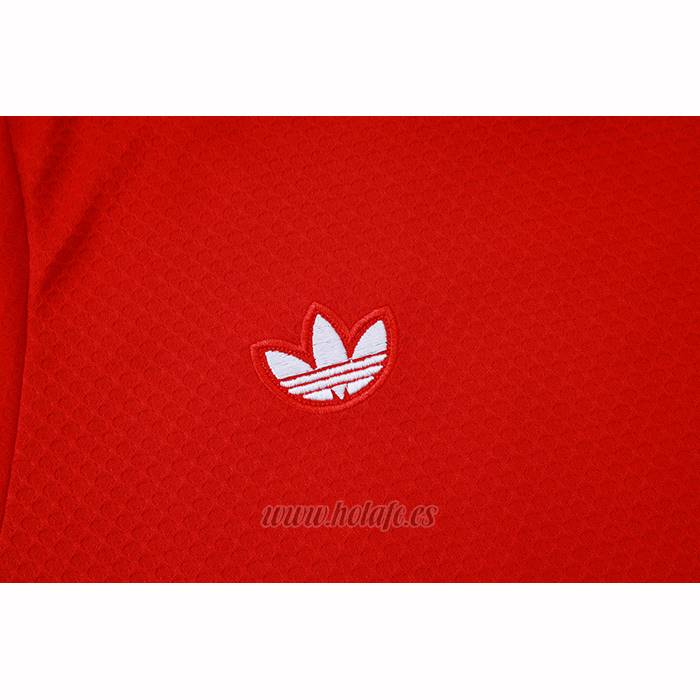 Chandal del Manchester United Manga Corta 2025-2026 Rojo - Pantalon Corto